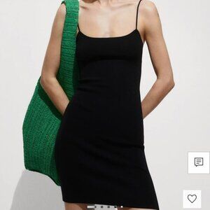 MANGO Short Knitted Dress (Size 2)